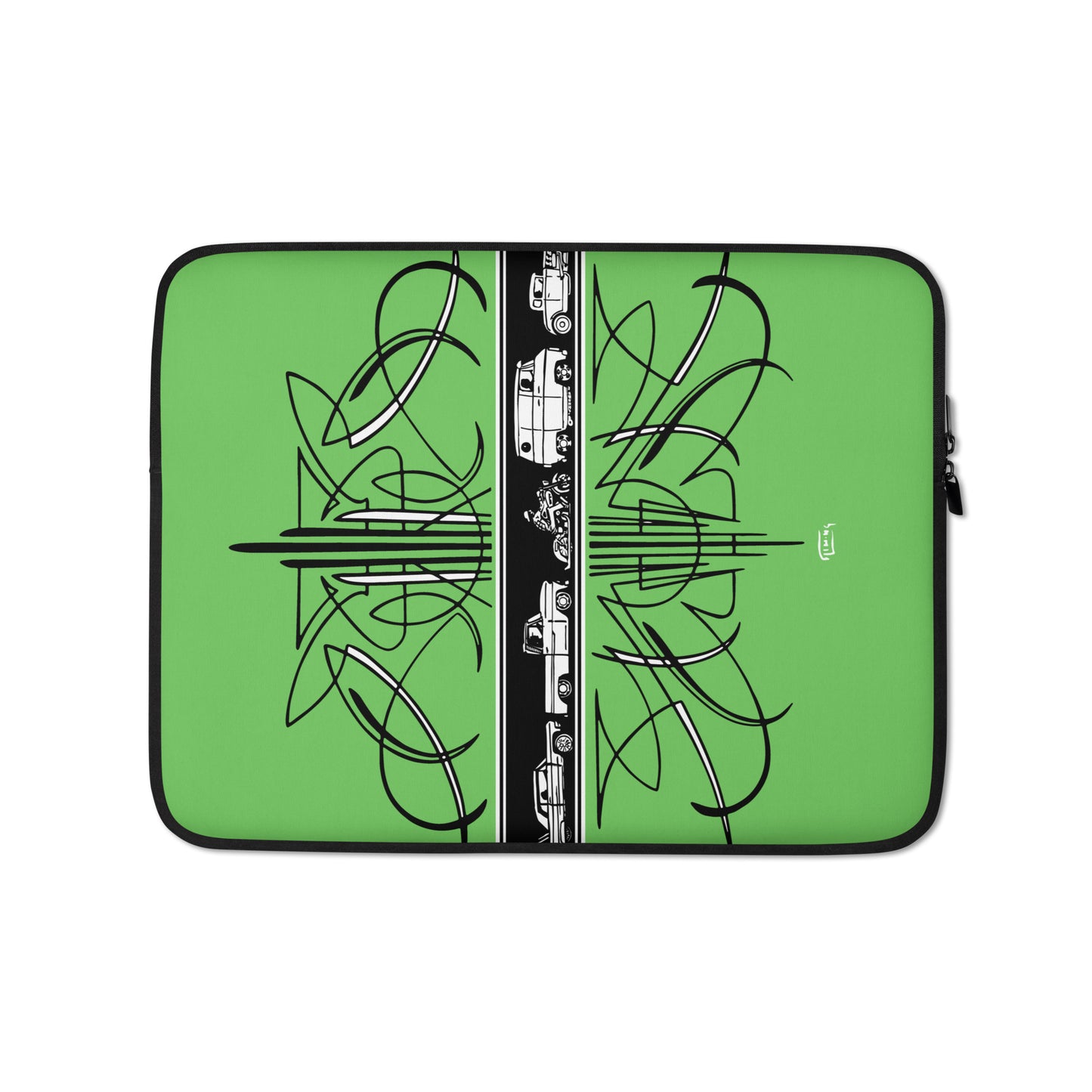 Pinstriped Laptop Sleeve