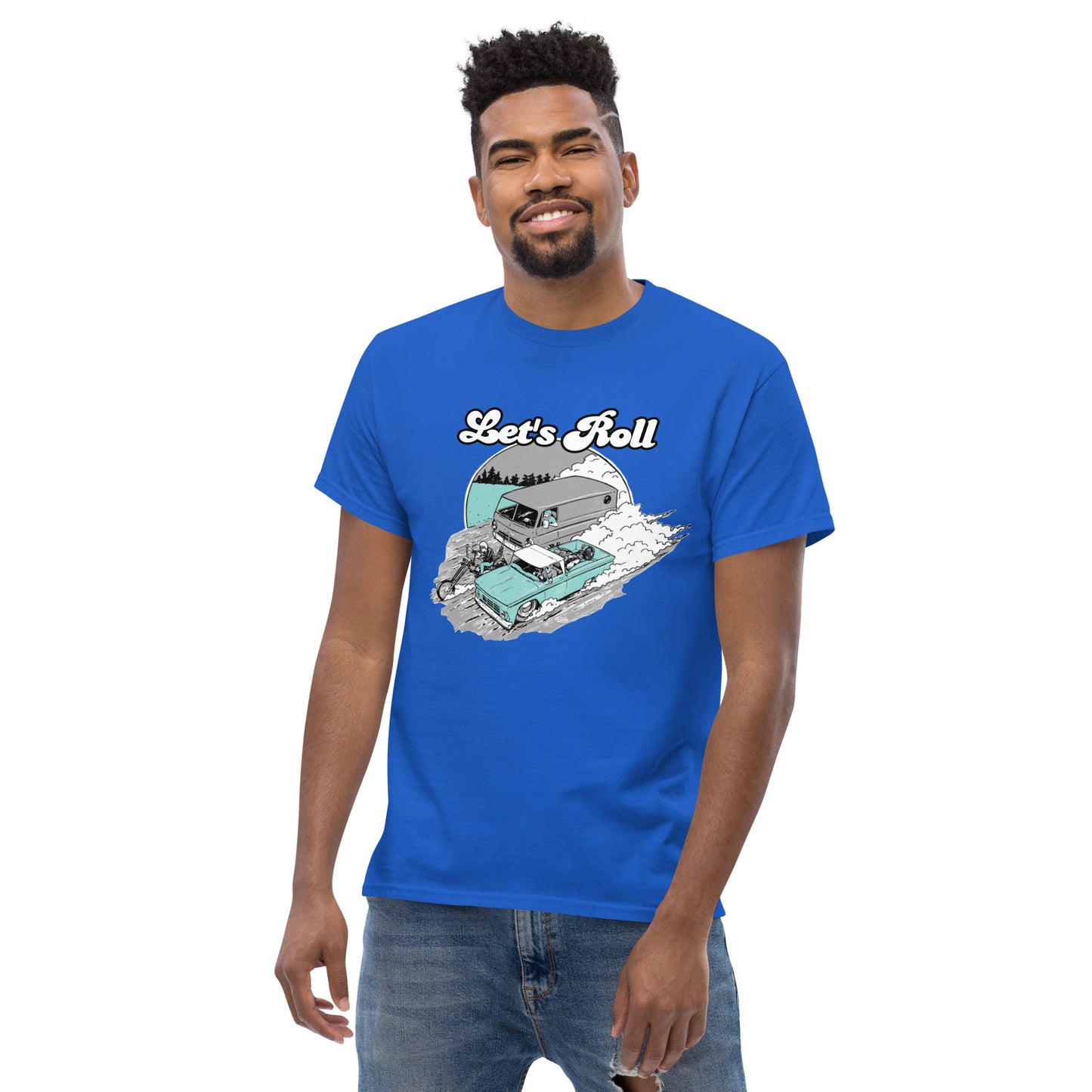 Let's roll t shirt