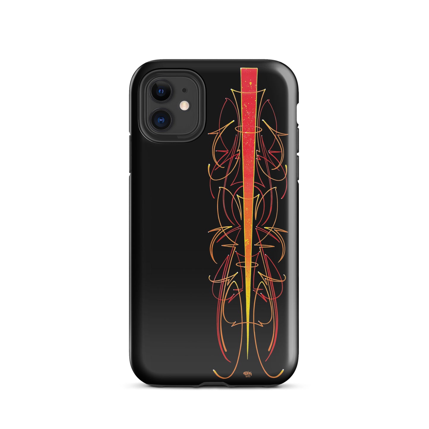 Red Pinstriped Case for iPhone®