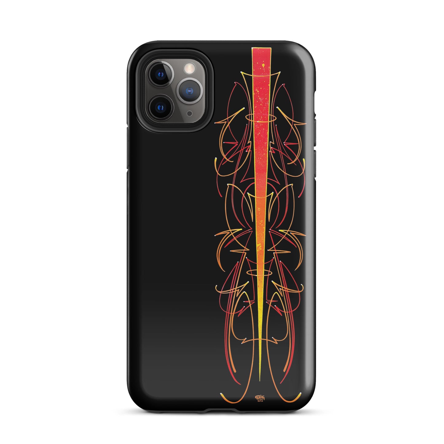Red Pinstriped Case for iPhone®
