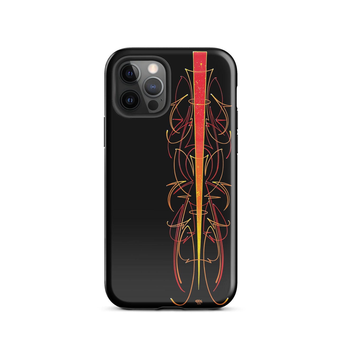 Red Pinstriped Case for iPhone®