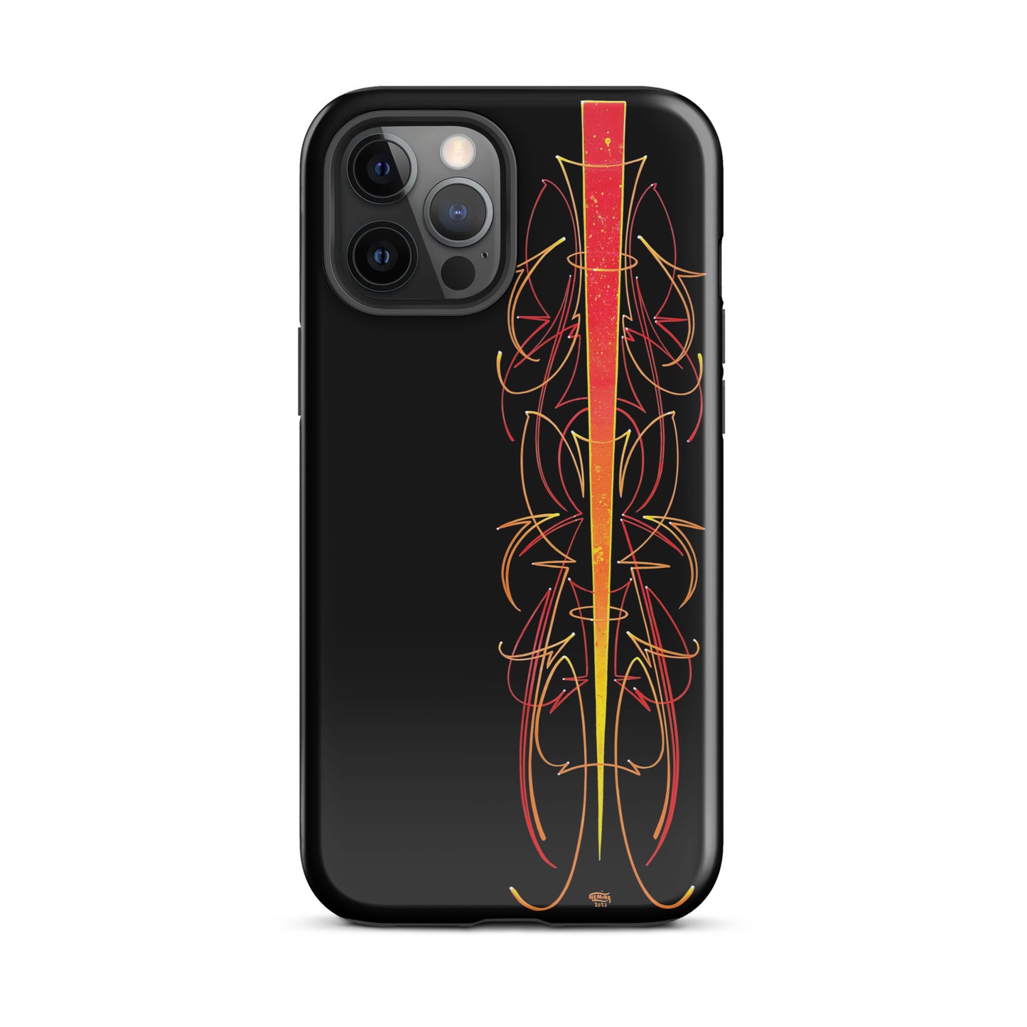 Red Pinstriped Case for iPhone®