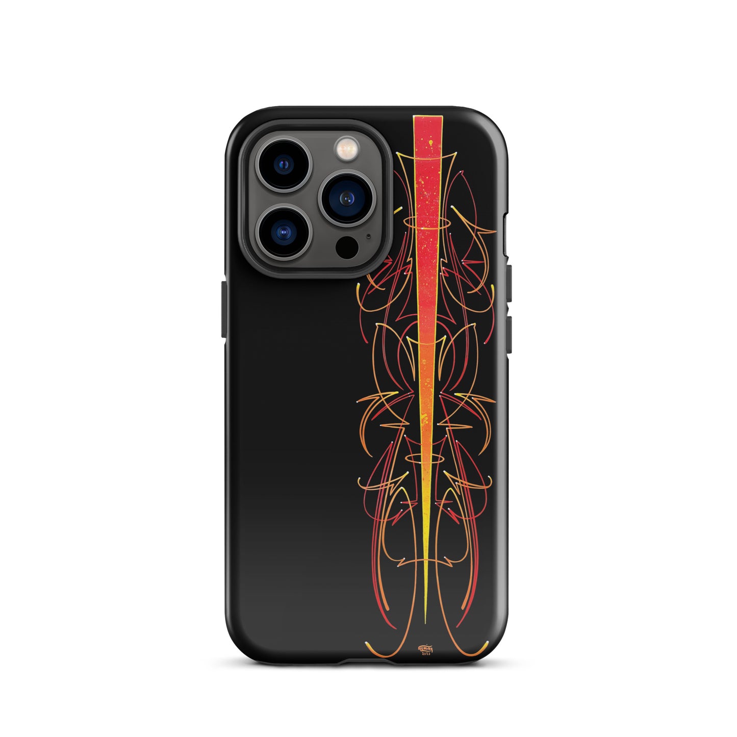 Red Pinstriped Case for iPhone®