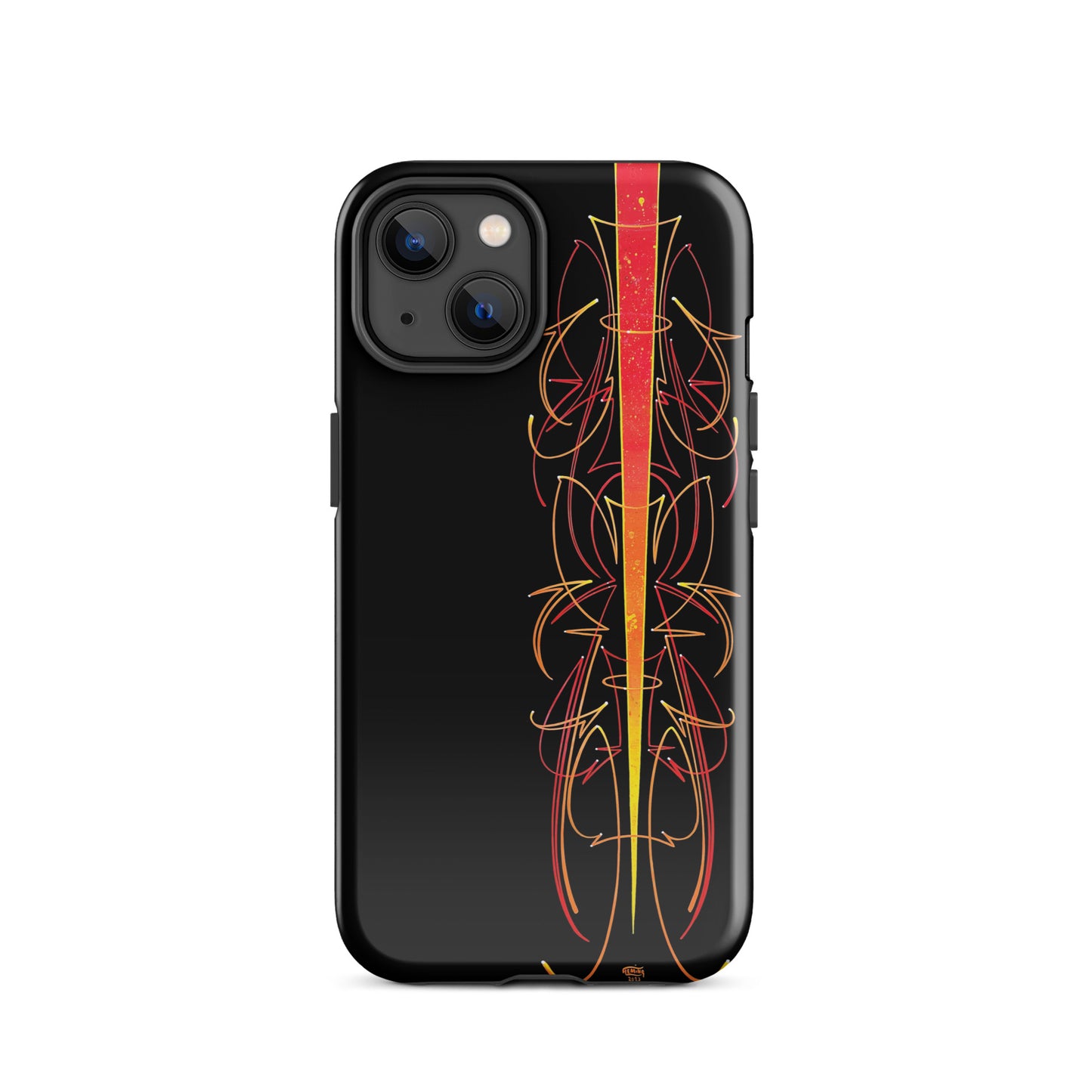 Red Pinstriped Case for iPhone®