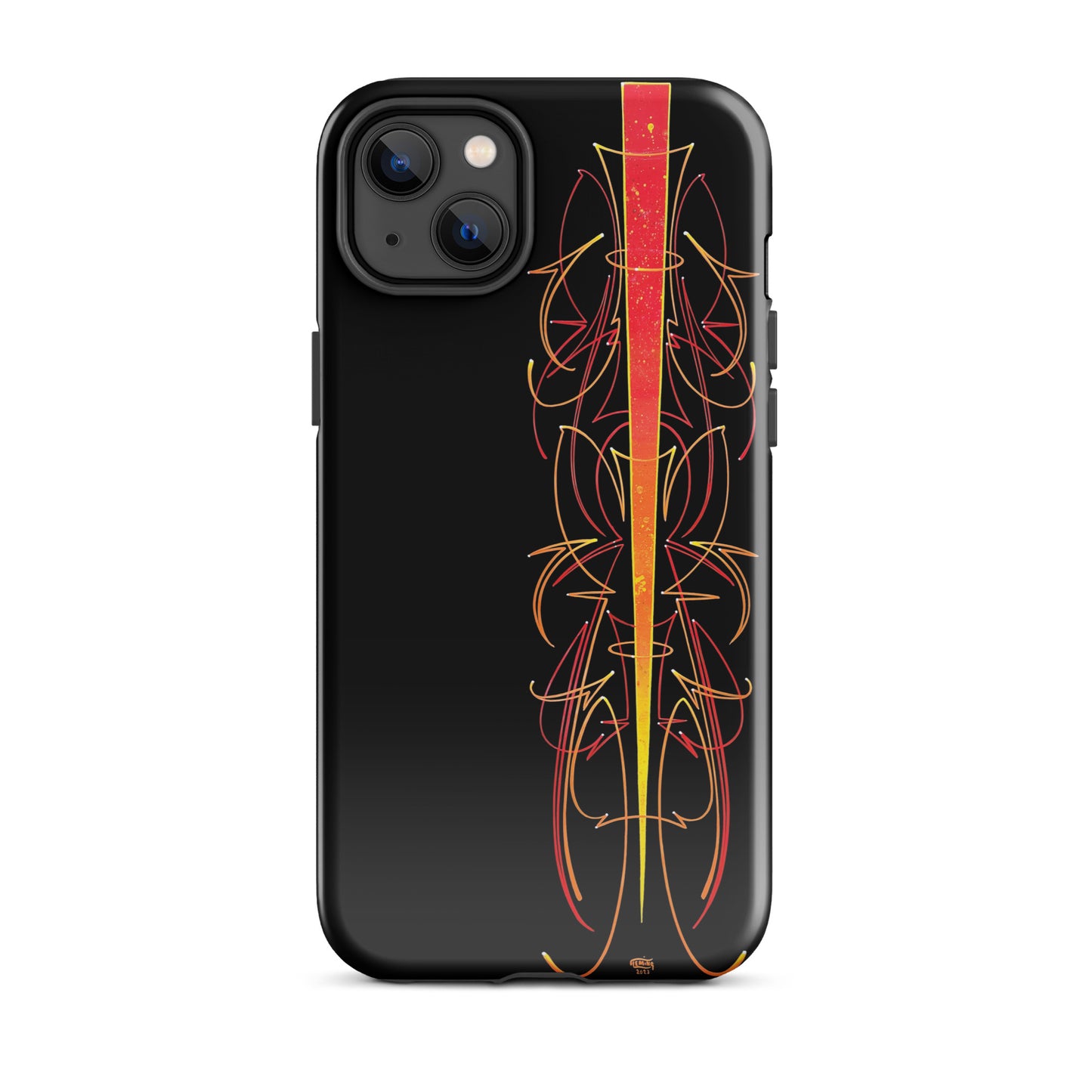 Red Pinstriped Case for iPhone®