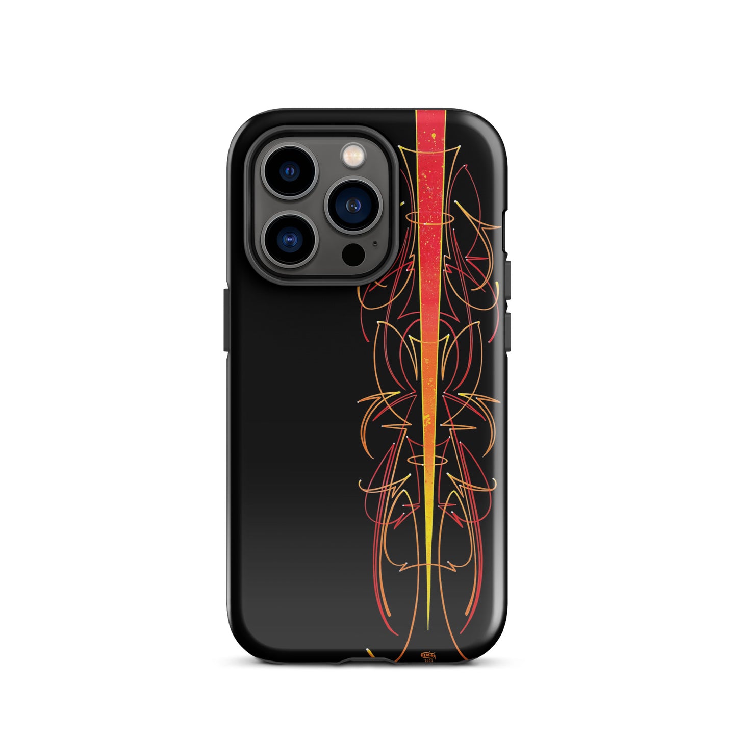 Red Pinstriped Case for iPhone®