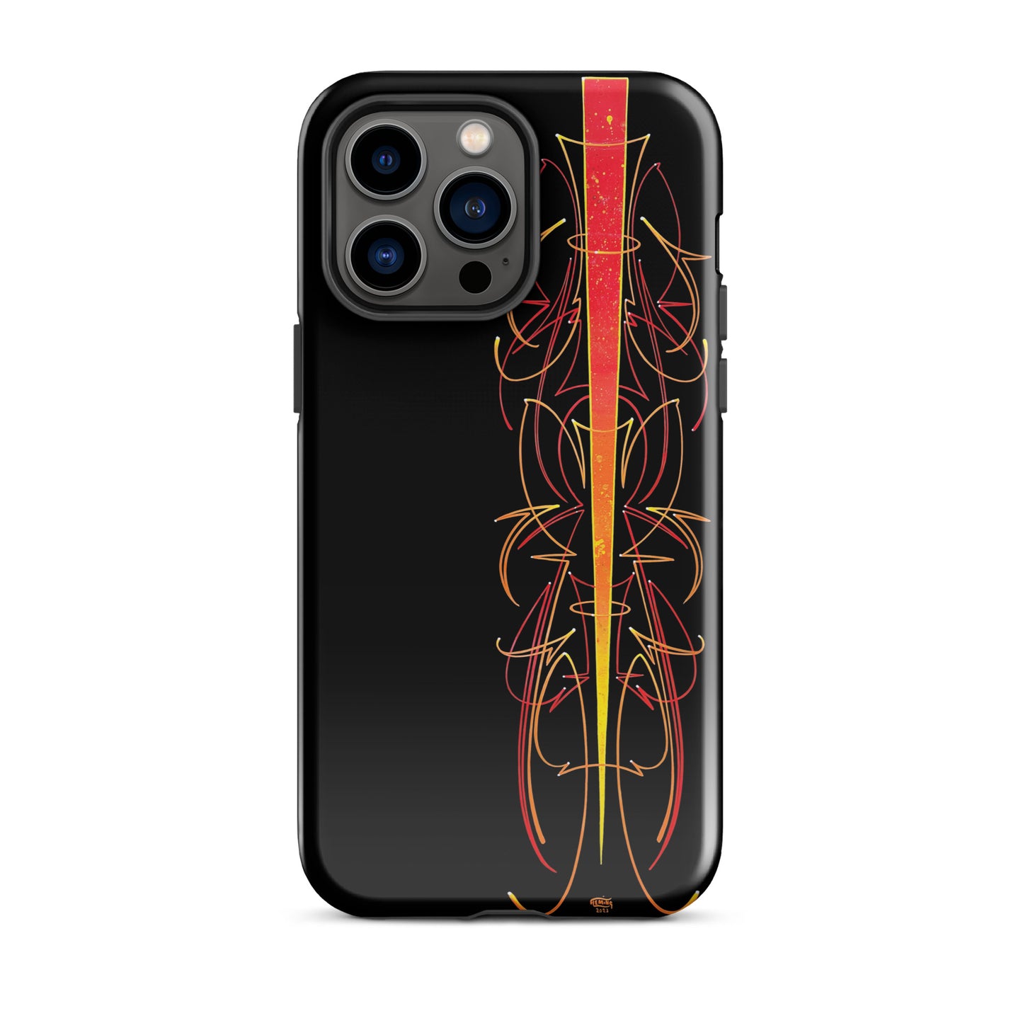 Red Pinstriped Case for iPhone®
