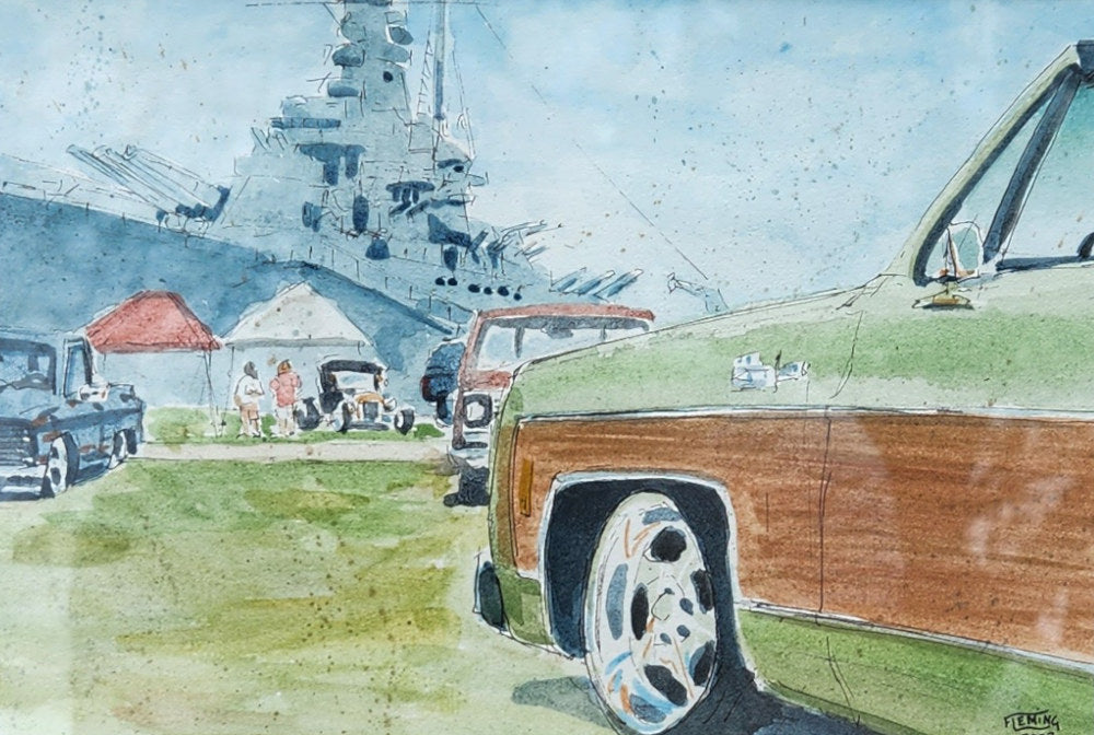 Battle in Bama 2022 (Framed Original Art)