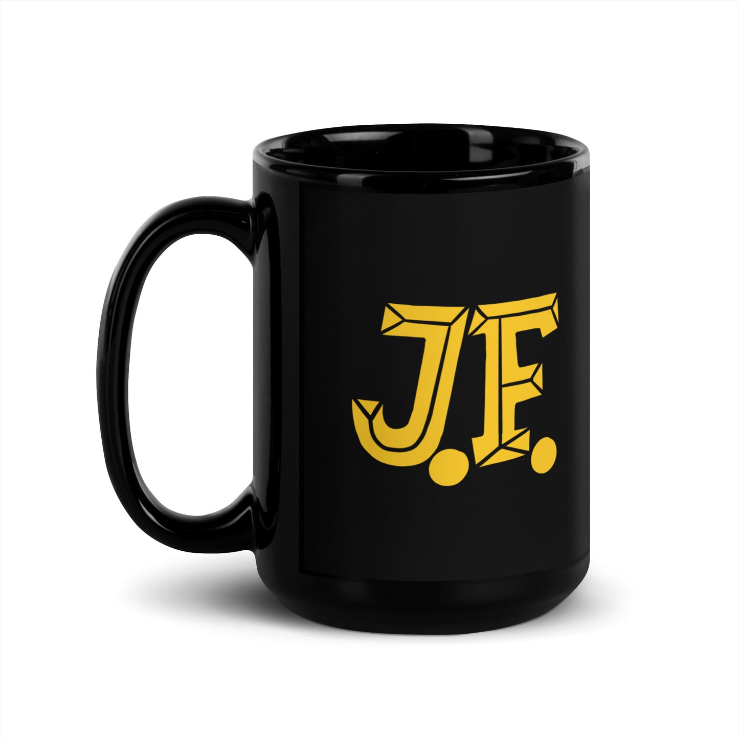 Jack Fink Black Glossy Mug