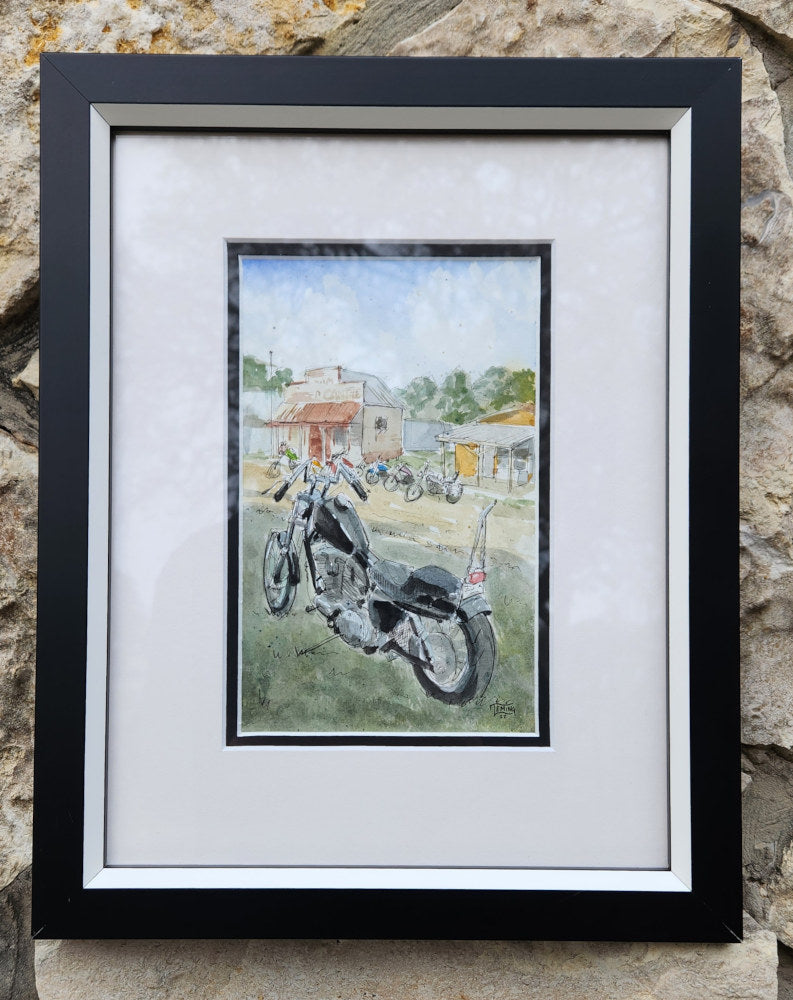 Born Free Texas 2022 (Framed Original Art)