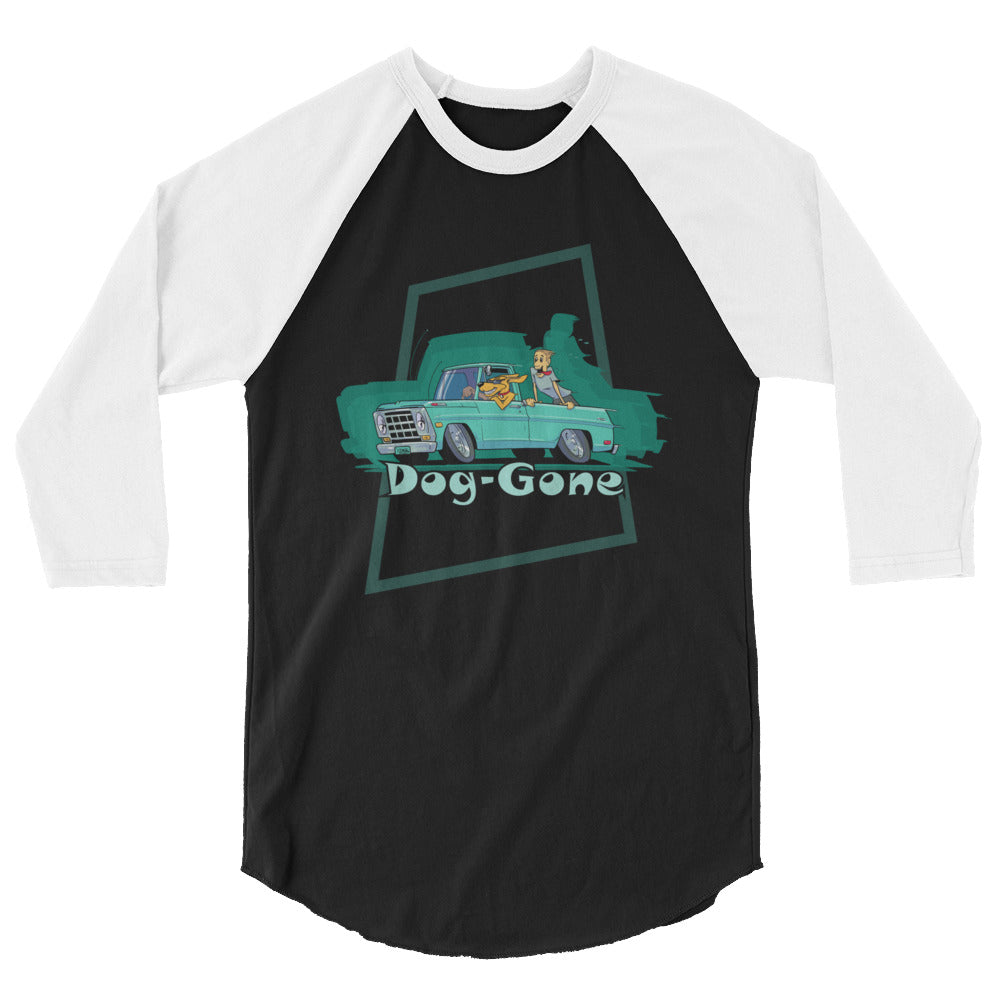 Dog-Gone 3/4 Sleeve Raglan Shirt