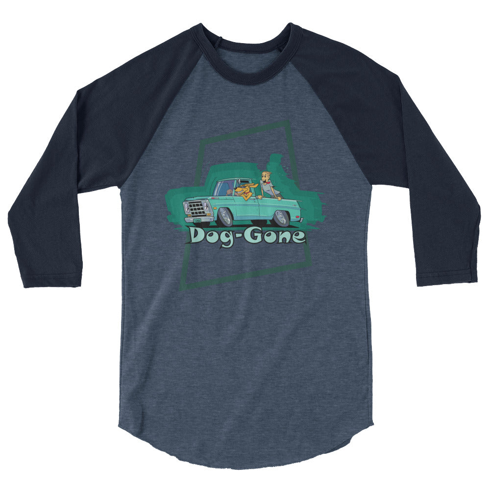 Dog-Gone 3/4 Sleeve Raglan Shirt