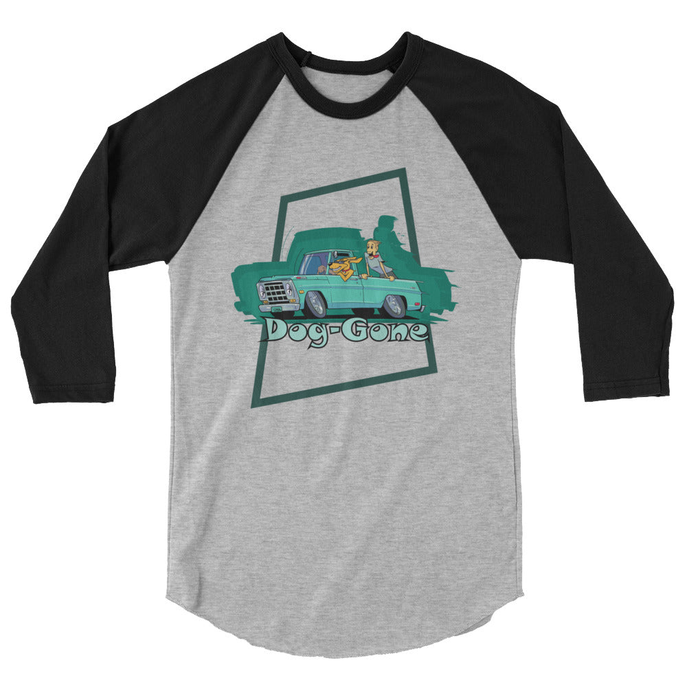 Dog-Gone 3/4 Sleeve Raglan Shirt