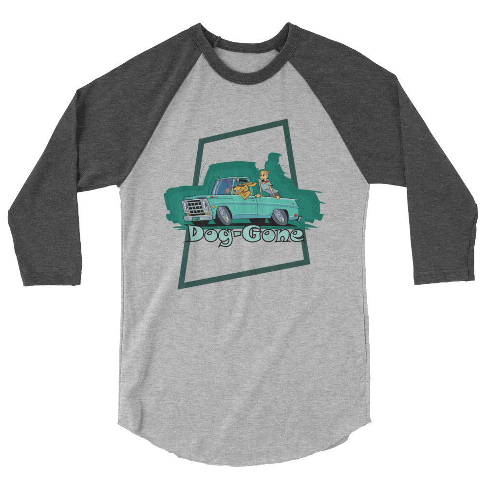 Dog-Gone 3/4 Sleeve Raglan Shirt