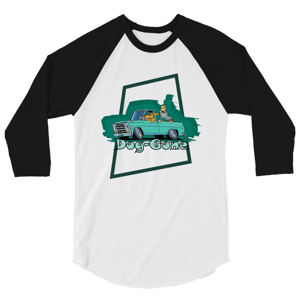 Dog-Gone 3/4 Sleeve Raglan Shirt