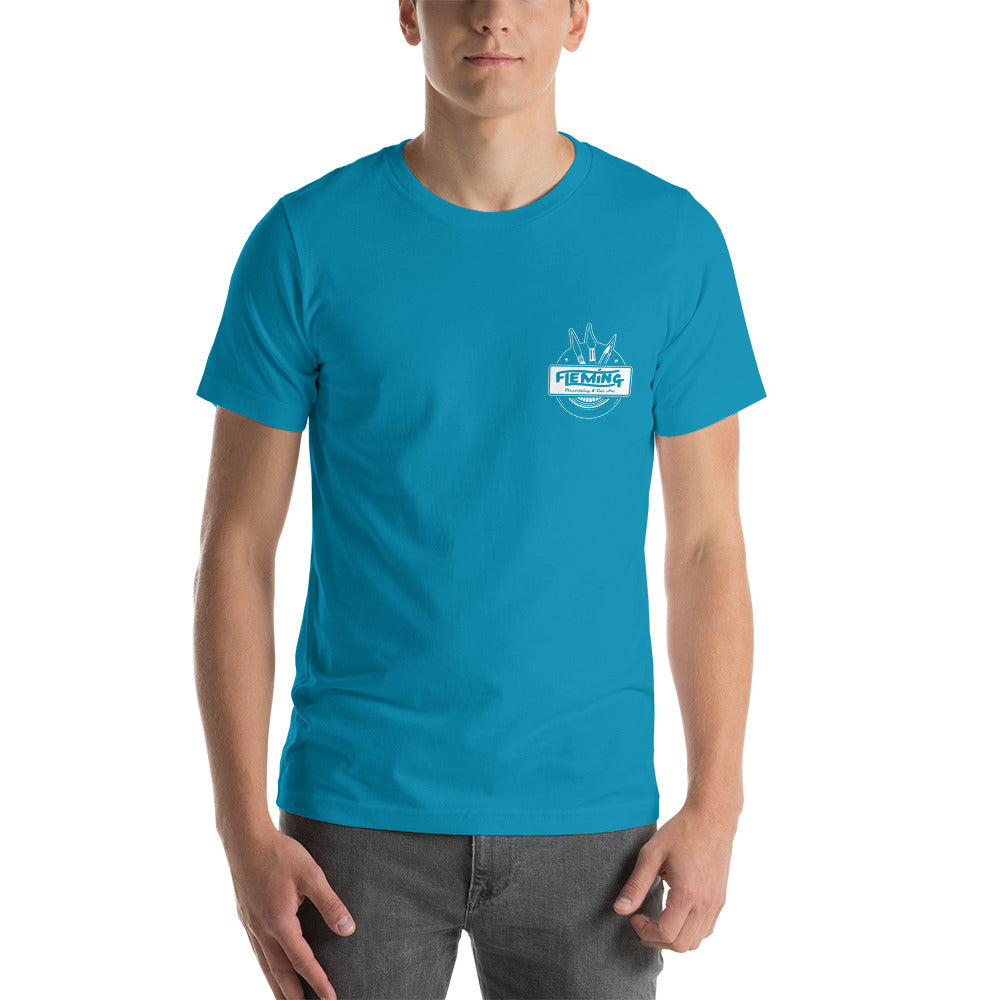 Pinstriped Unisex t-shirt