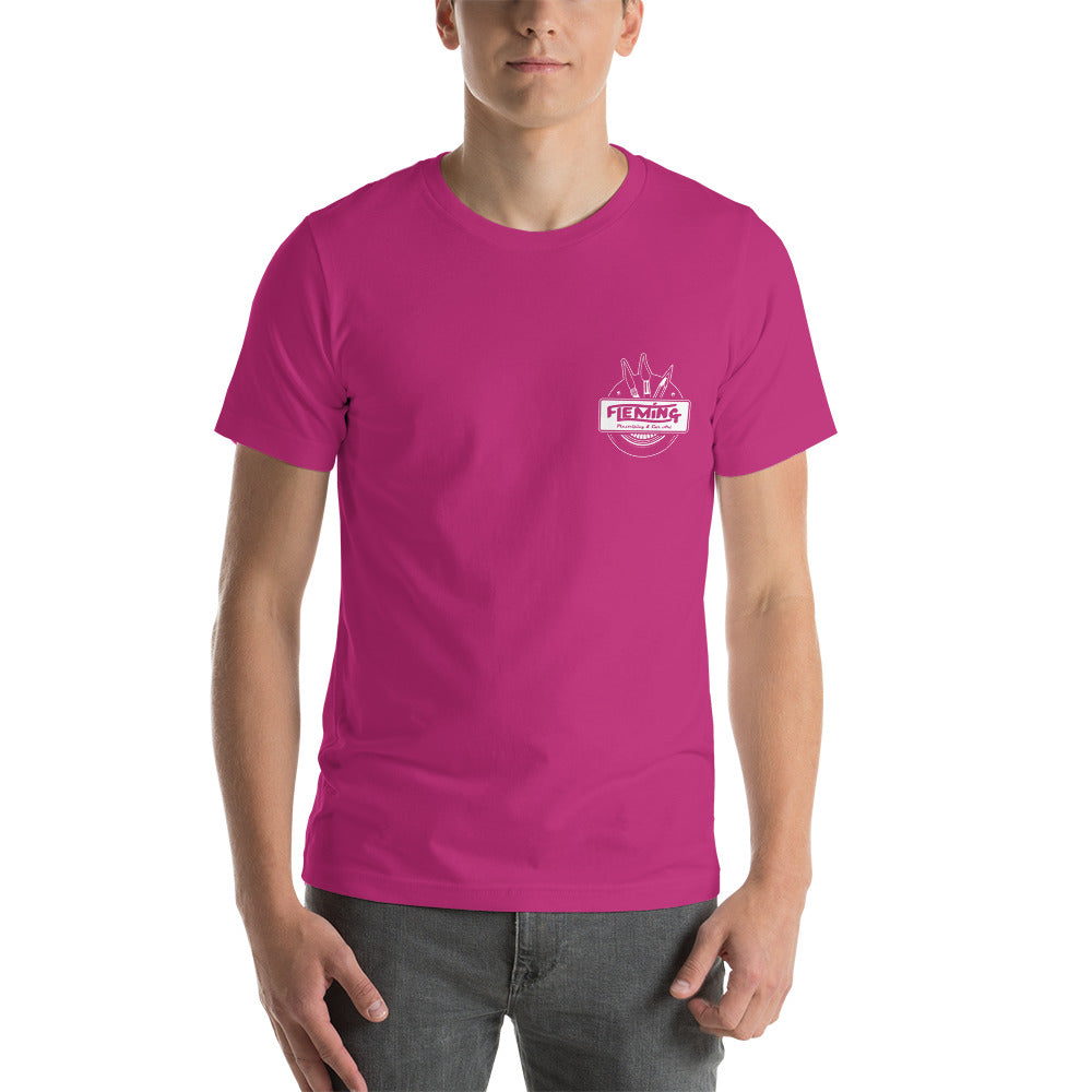 Pinstriped Unisex t-shirt