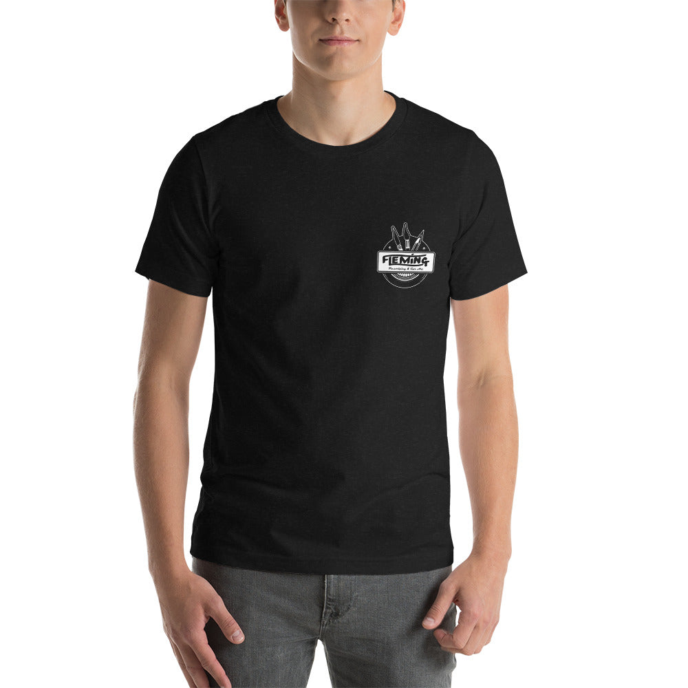 Pinstriped Unisex t-shirt