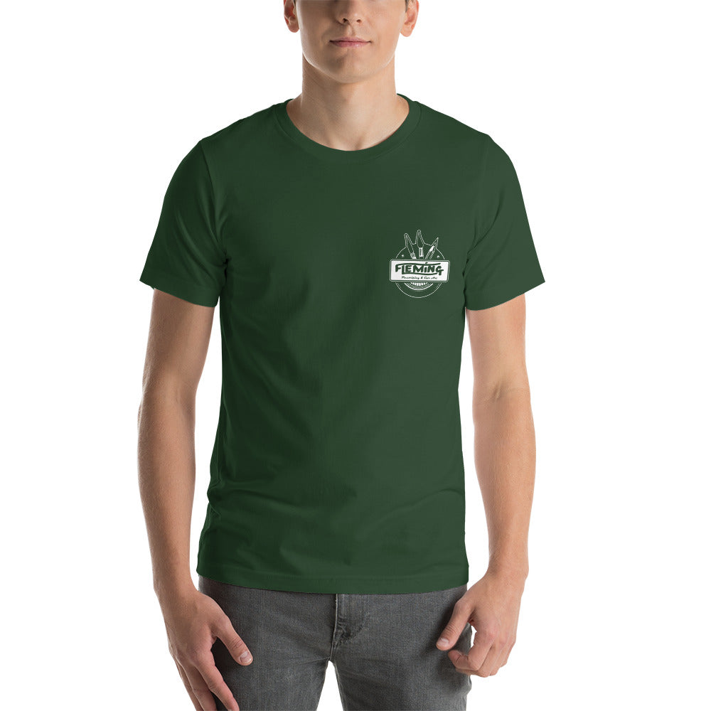 Pinstriped Unisex t-shirt