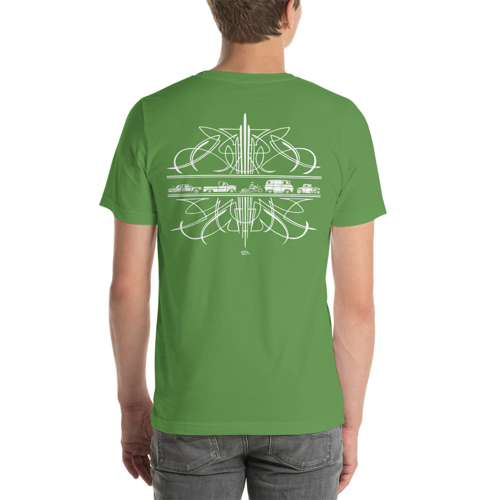 Pinstriped Unisex t-shirt
