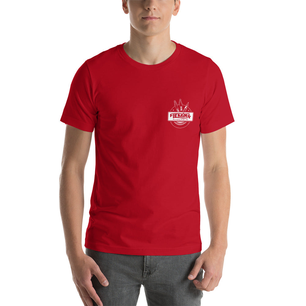 Pinstriped Unisex t-shirt