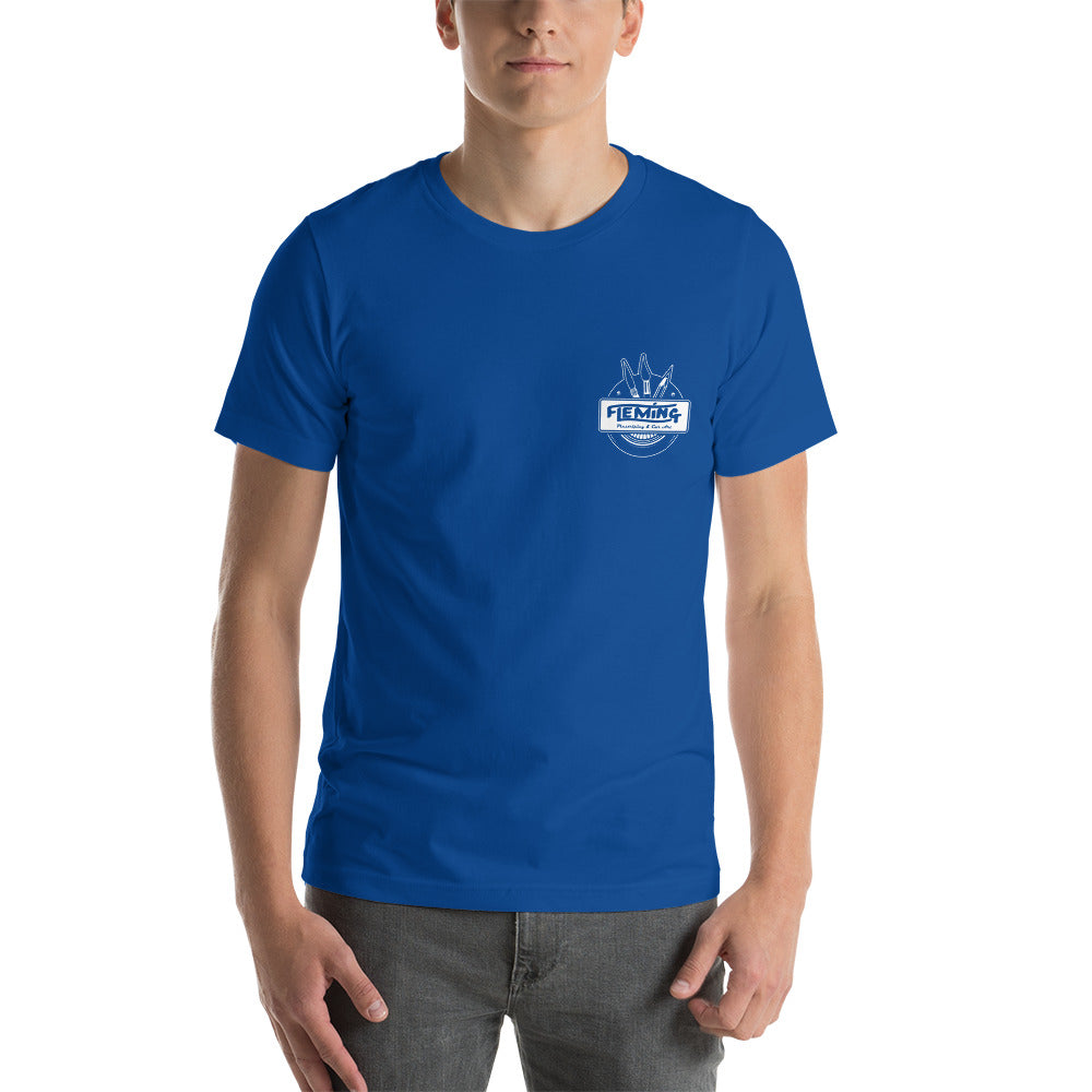 Pinstriped Unisex t-shirt