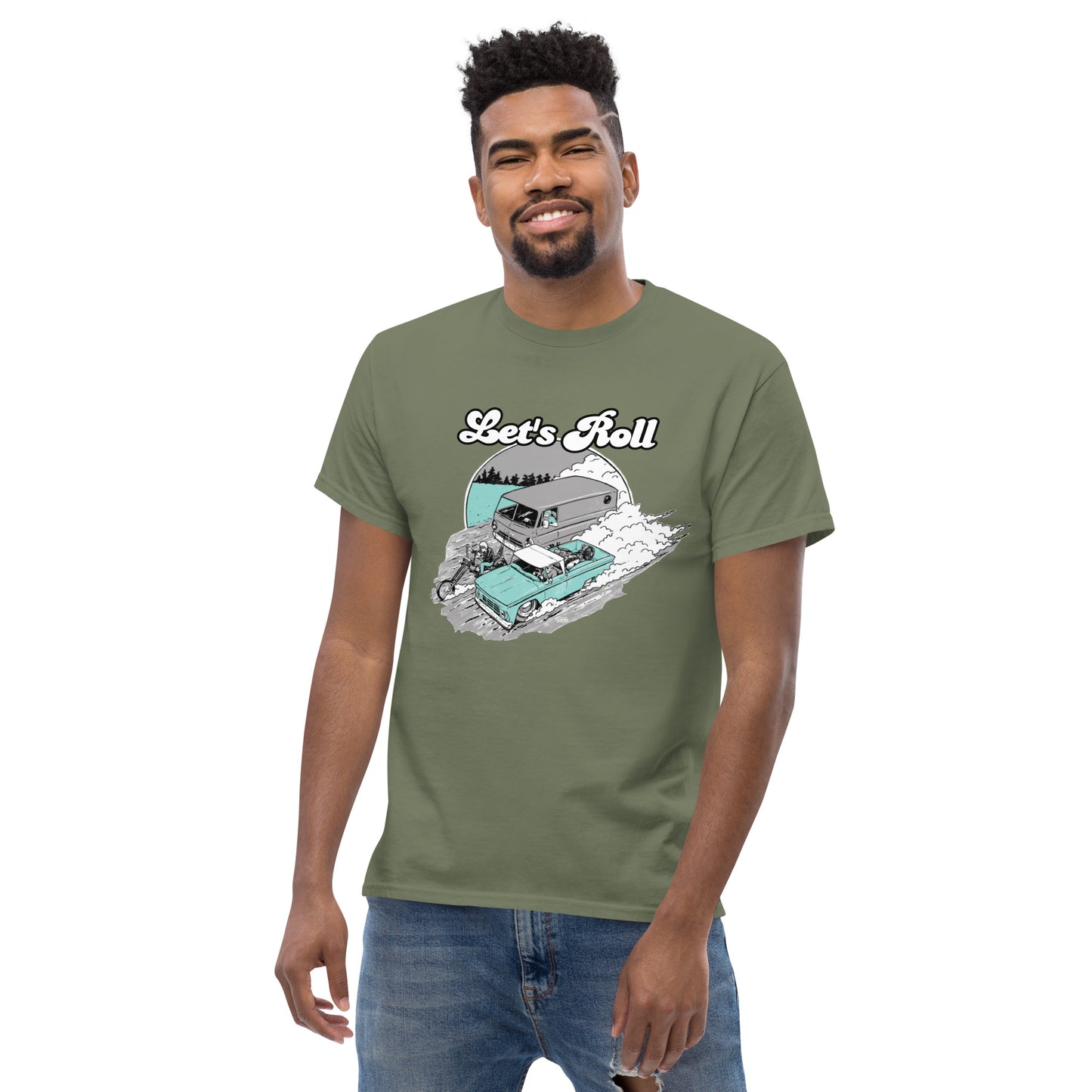 Let's roll t shirt