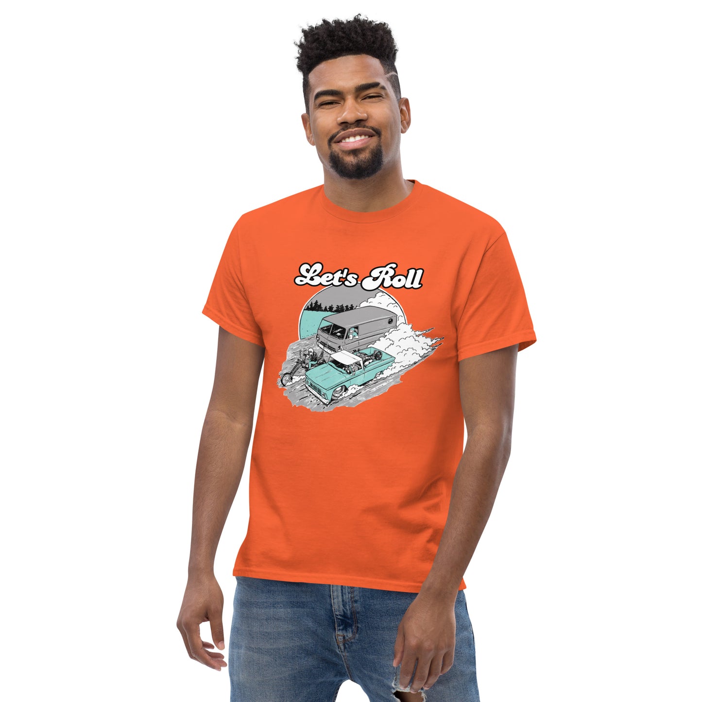 Let's roll t shirt